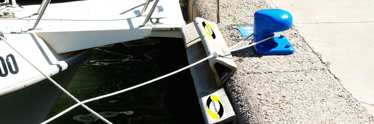 Aplicación de Cauchos antón en muelles, barcos y puertos